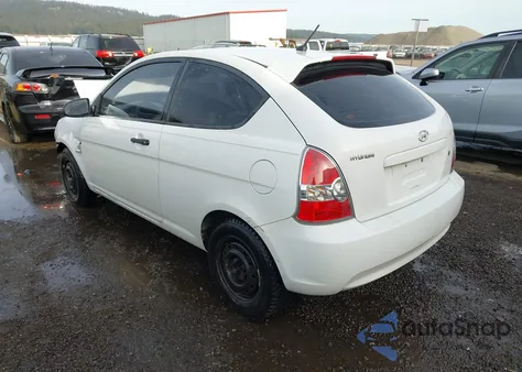 2007 Hyundai Accent Gs from USA, damaged, VIN KMHCM36C97U008231